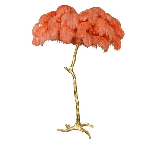 Palmera Luxury Feather Floor/Table Lamp