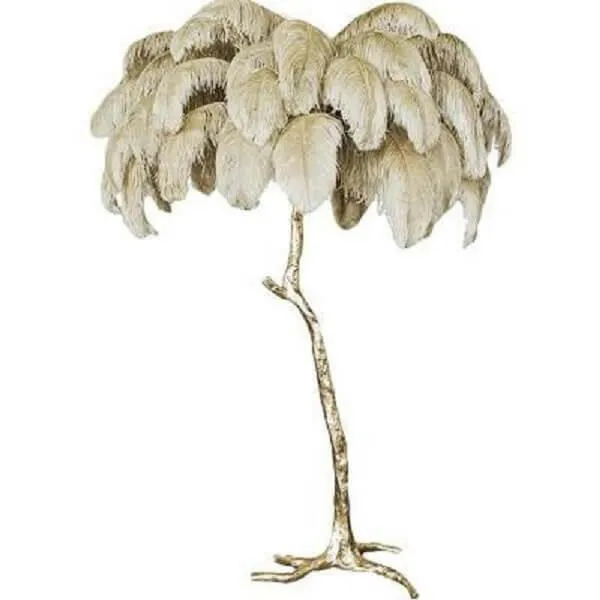 Palmera Luxury Feather Floor/Table Lamp