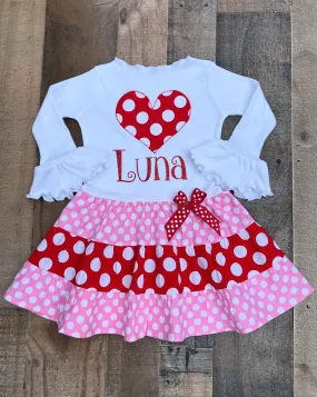 Personalized Valentines Day Dress