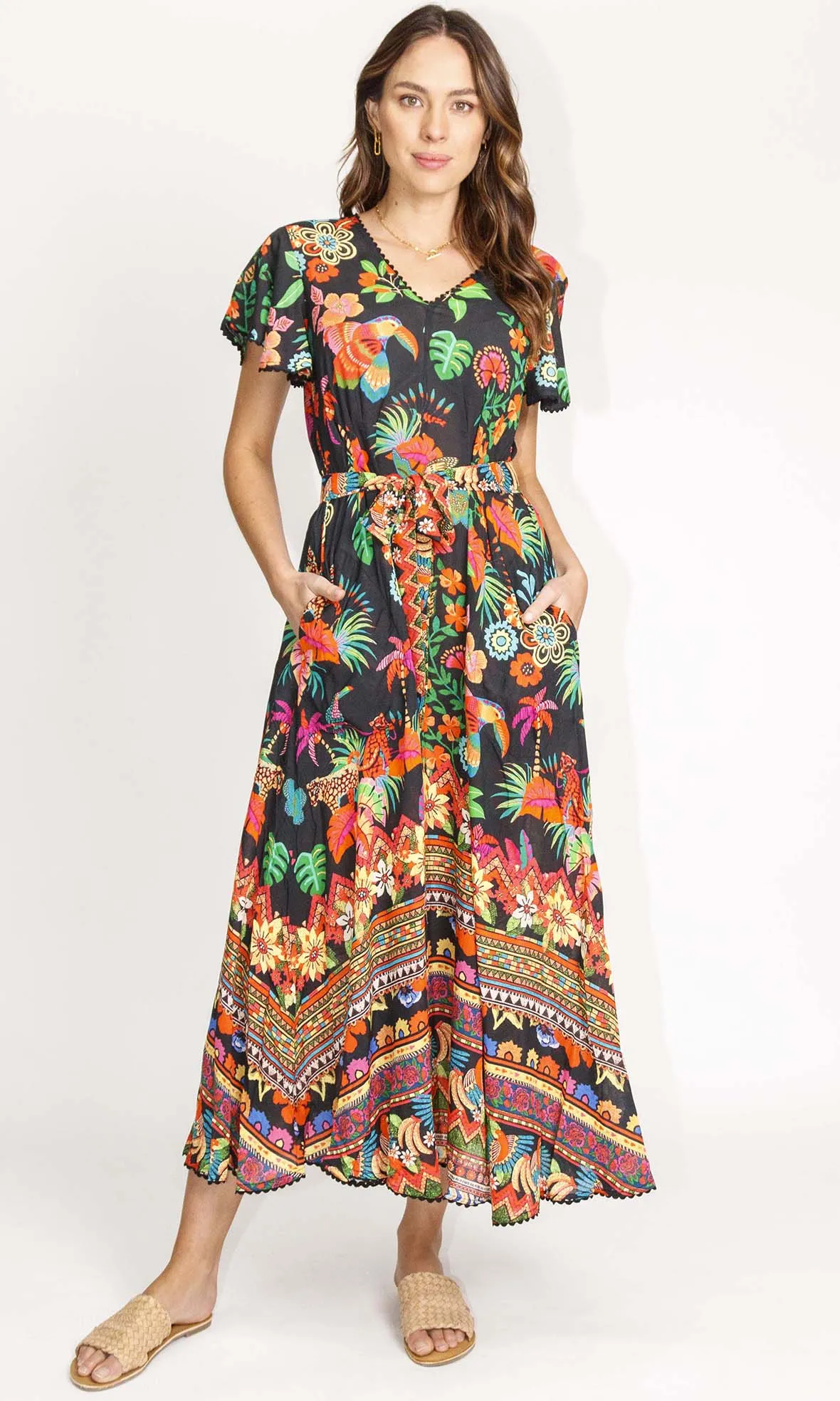 Rayon Modal Maxi Dress Amazon, More Colours