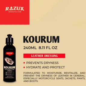 Razux Kourum 240ml (Anti-slip leather revitalizer) (Motorcycle Care)