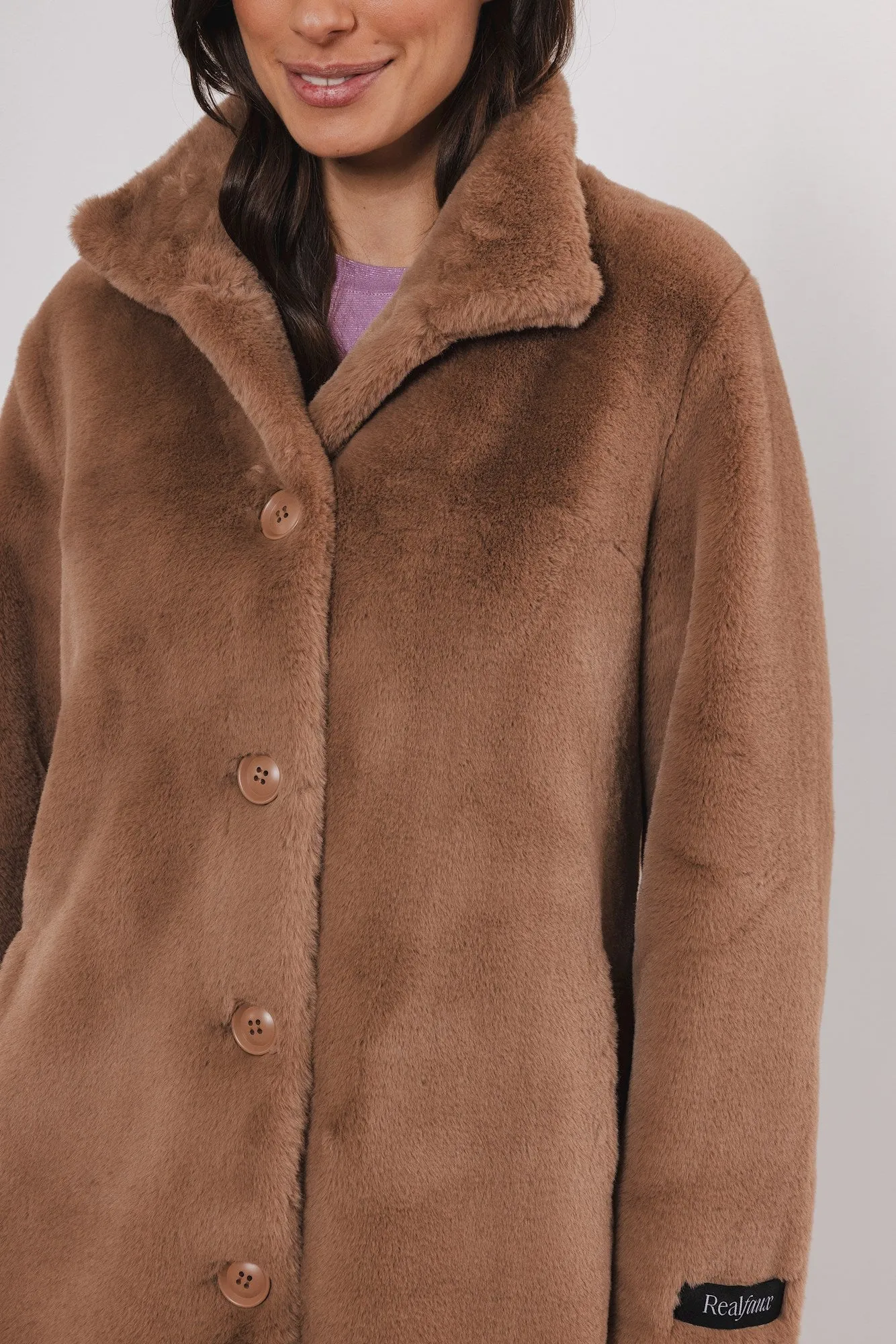 Rino & Pelle - Faux Fur Coat - Nonna