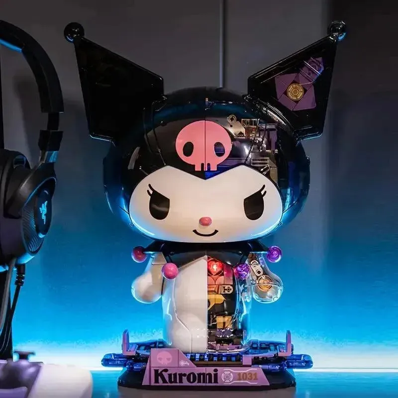 Sanrio Kuromi Semi-Mechanical Building Blocks