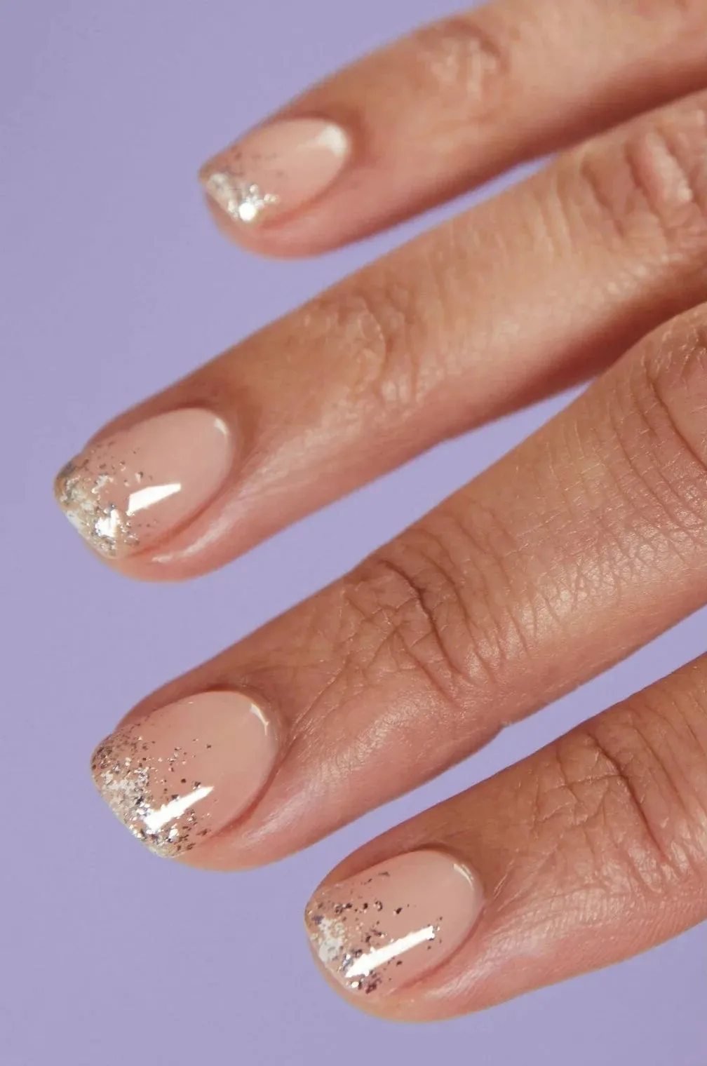 Silver Lining Metallic Flake Nail Polish Topper