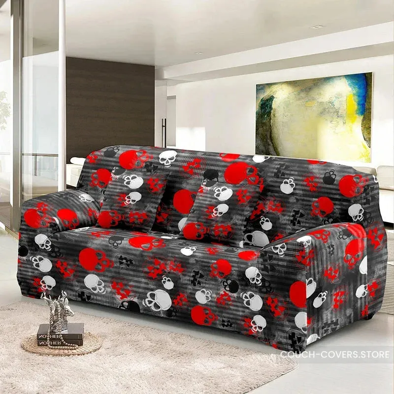 Skull Couch Cover