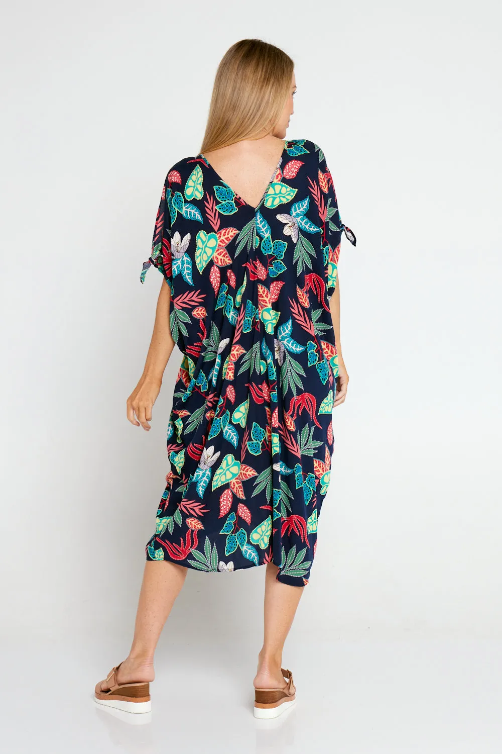 Solar Kaftan Short - Midnight Oasis