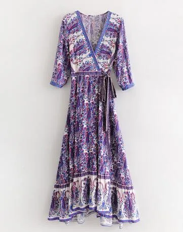 The Marilyn Boho Maxi Dress