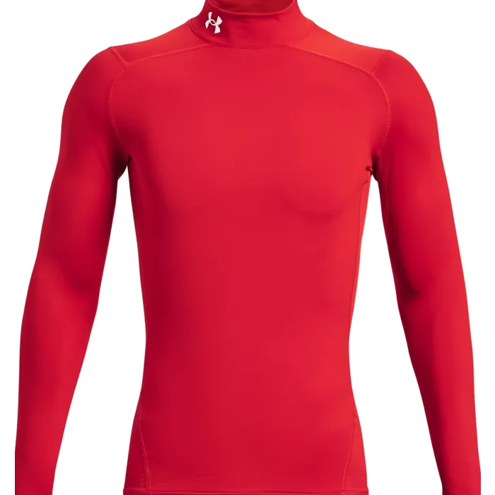 Under Armour Men's ColdGear Compression Mock Neck Long Sleeve T-Shirt