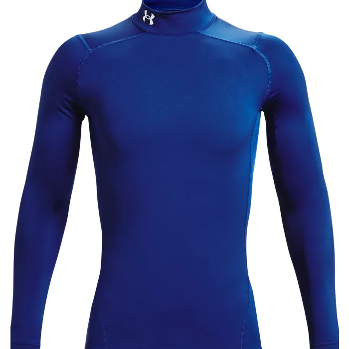 Under Armour Men's ColdGear Compression Mock Neck Long Sleeve T-Shirt