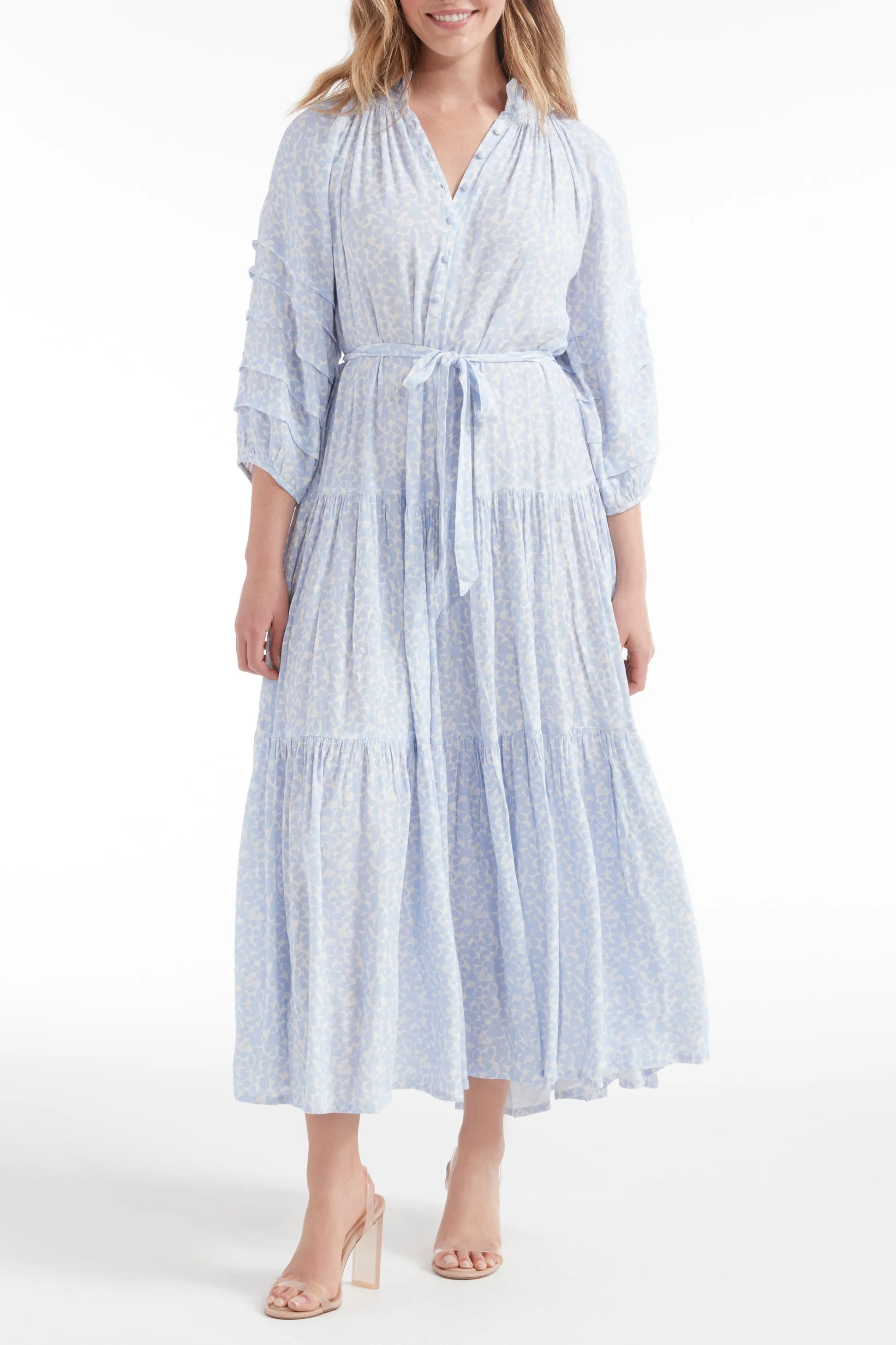 Zoey Jo Tiered Maxi Dress